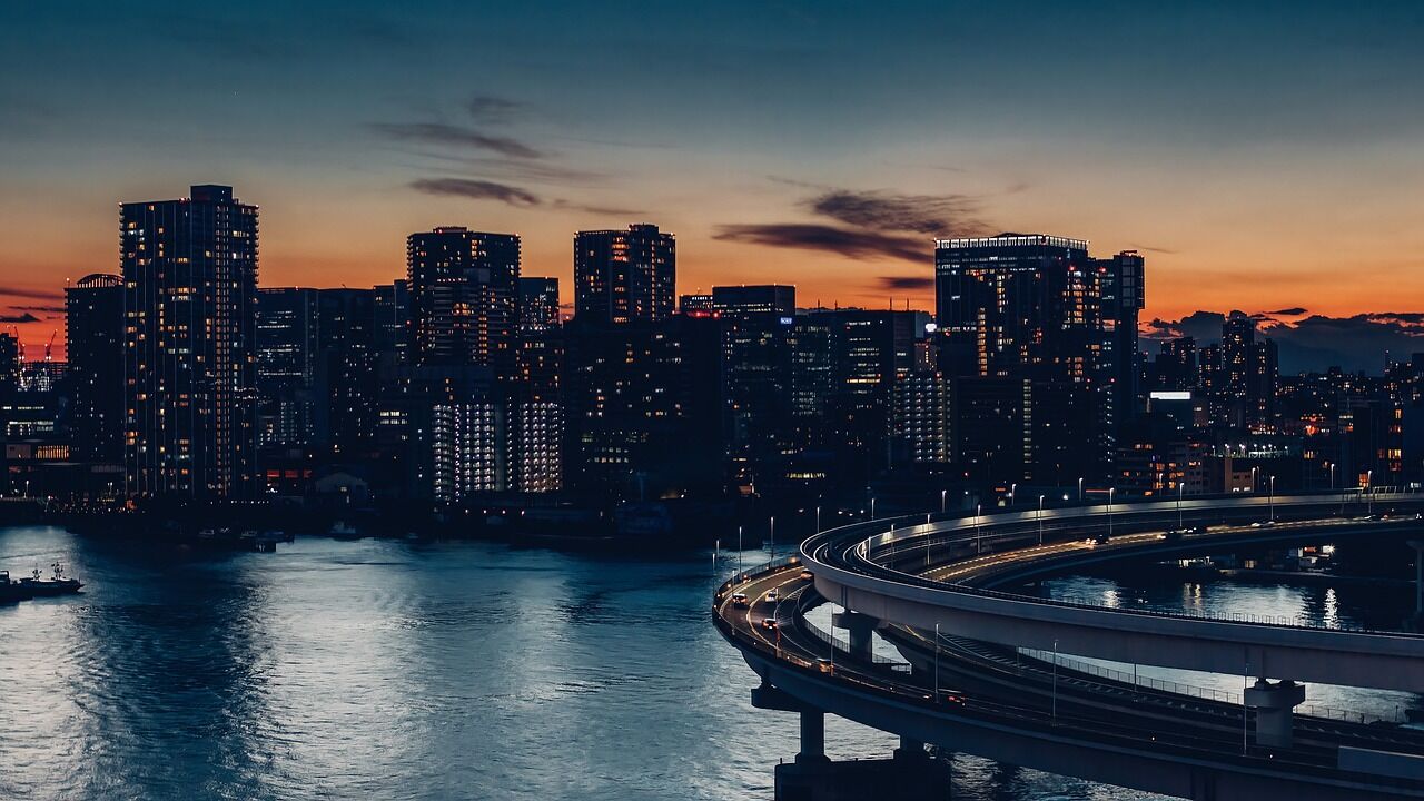 東京街並み(夜景)